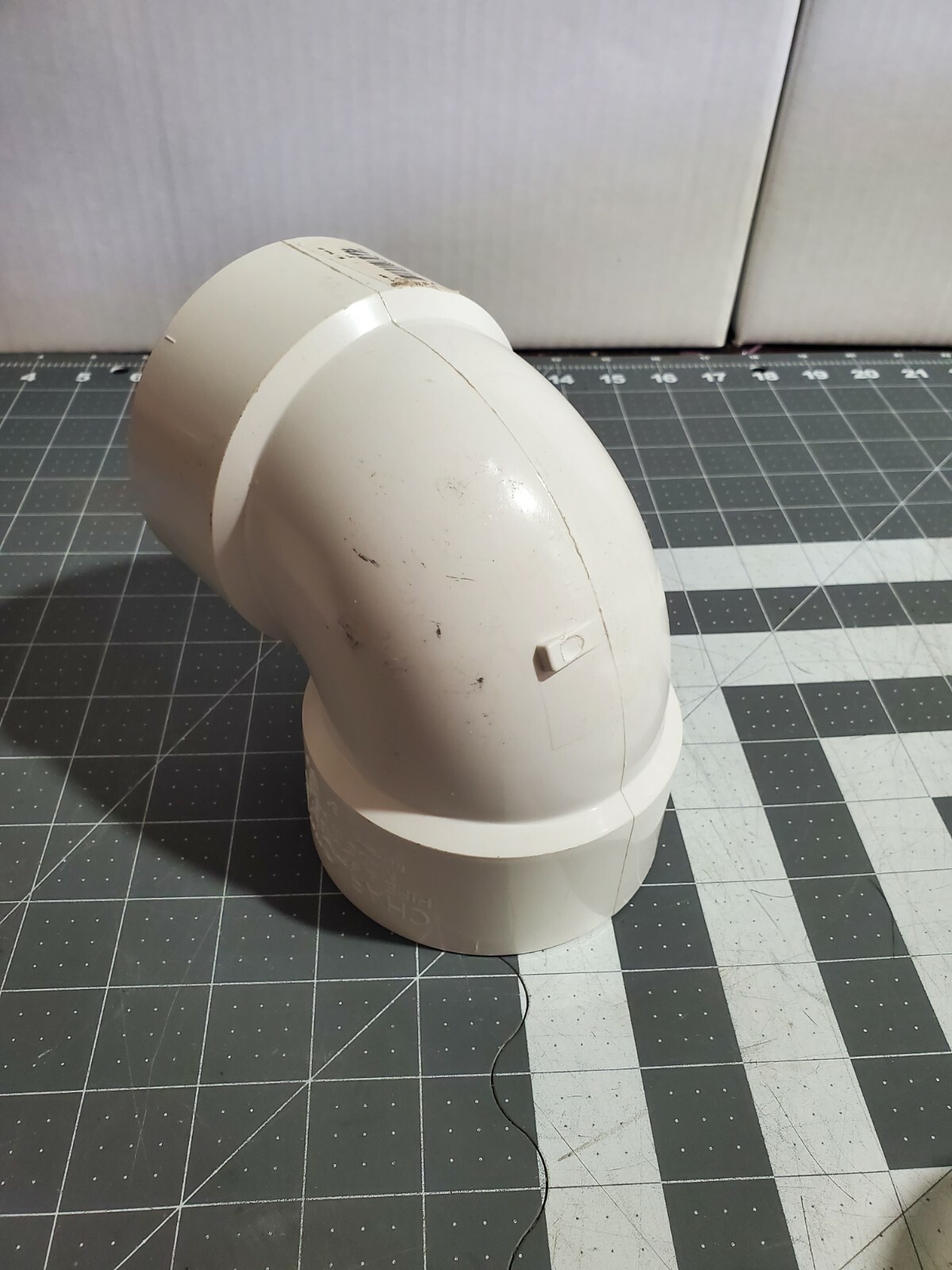 Charlotte 3″ Schedule 40 – 90 Degree Elbow – White – PVC