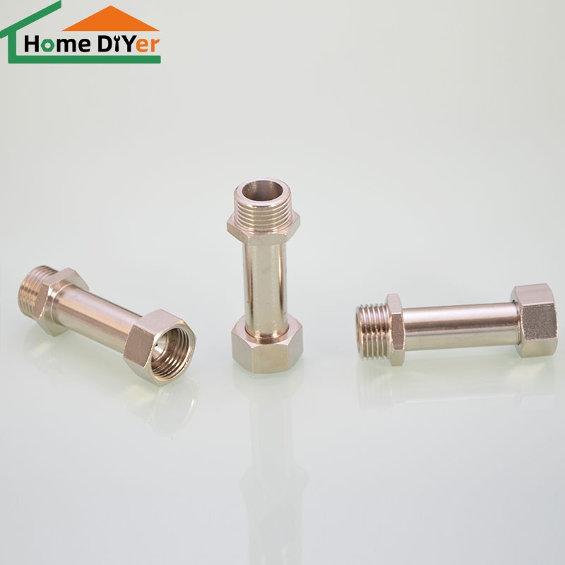 1/2″ 3/4″ Copper F/M Thread Water Heater Gas Extension Fitting Coupler Adapter