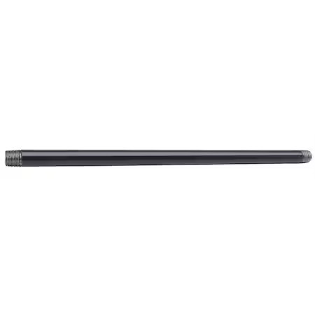 Zoro Select 591-1200 4″ Mnpt X 10 Ft. Tbe Black Pipe Sch 40, 591-1200