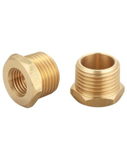 1/2 Inch NPT Male x 1/4 Inch NPT 1/4″ NPT Female x 1/2″ NPT Male 10 Piece