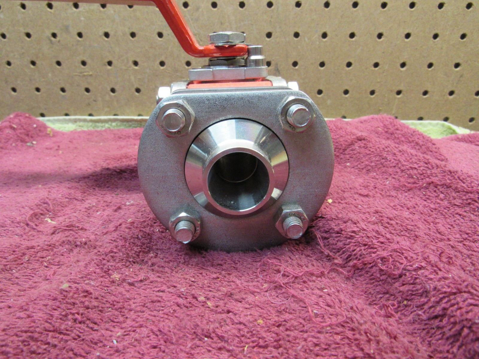 MECA-INOX PN100 PI20/PR25 HF 8505 SS BALL VALVE SHUTOFF MH 1.4409