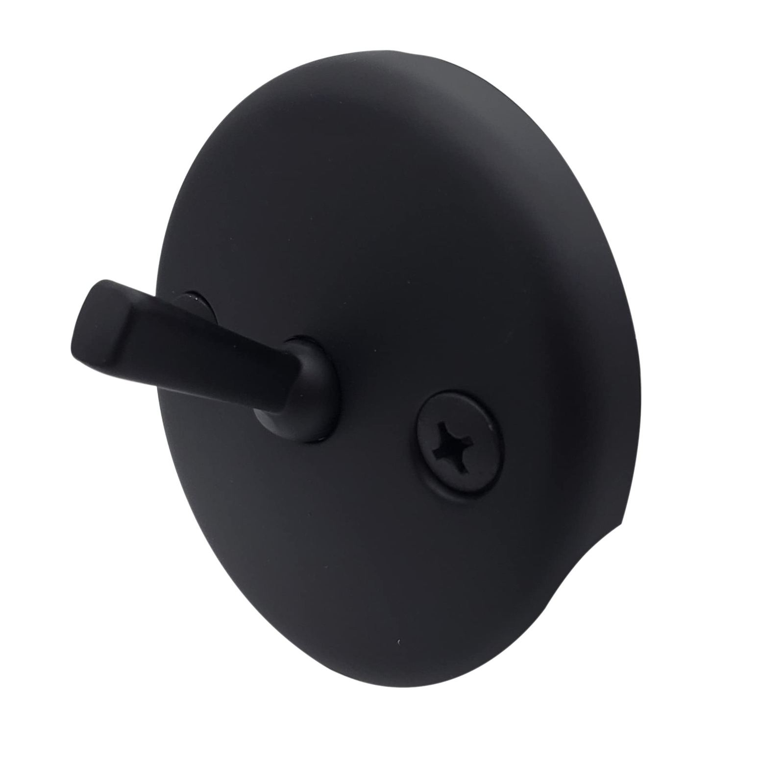 Westbrass 592144-62 Black 1-1/2″ Tubular Trip Lever Bath Waste Drain Kit, Mat…