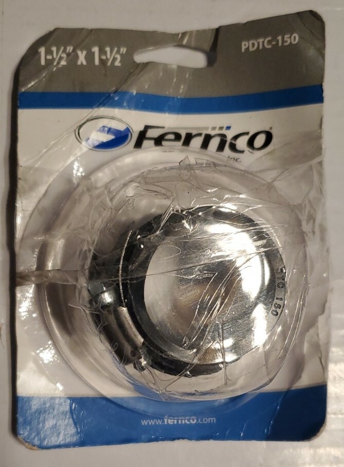Fernco 1-1/2 x 1-1/2 trap connector PDTC-150 Flexible Drain & Trap Connector