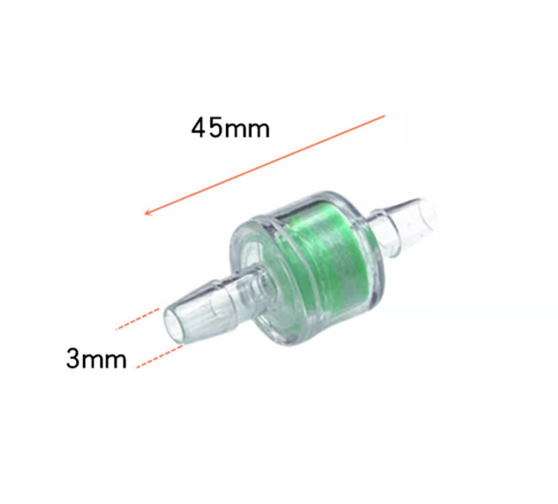 3mm-10mm Filter Direct Insertion Type Check Valve Fish Tank Filter Screen