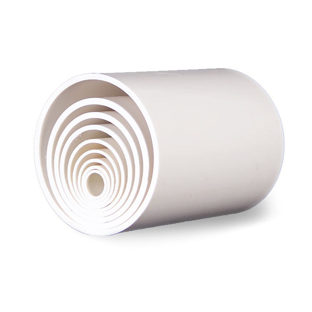 20-315mm White PVC Round Tube / Pipe Solvent Weld Length 2cm 5cm 8cm 10cm ~ 50cm