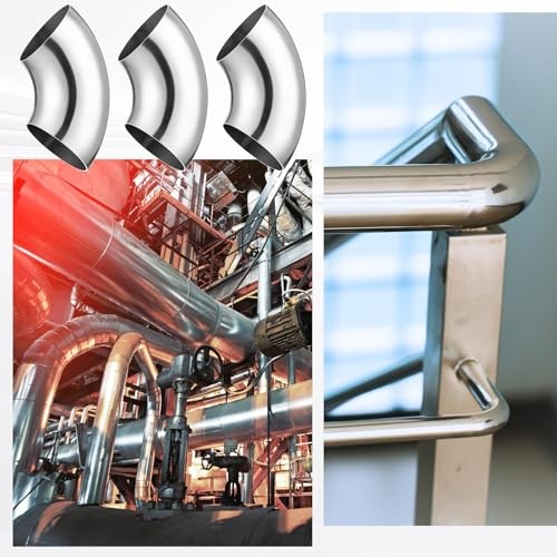Pieces 90° Mandrel Bend Elbow SS304 Stainless Steel Pipe Elbow 2 Inch 6