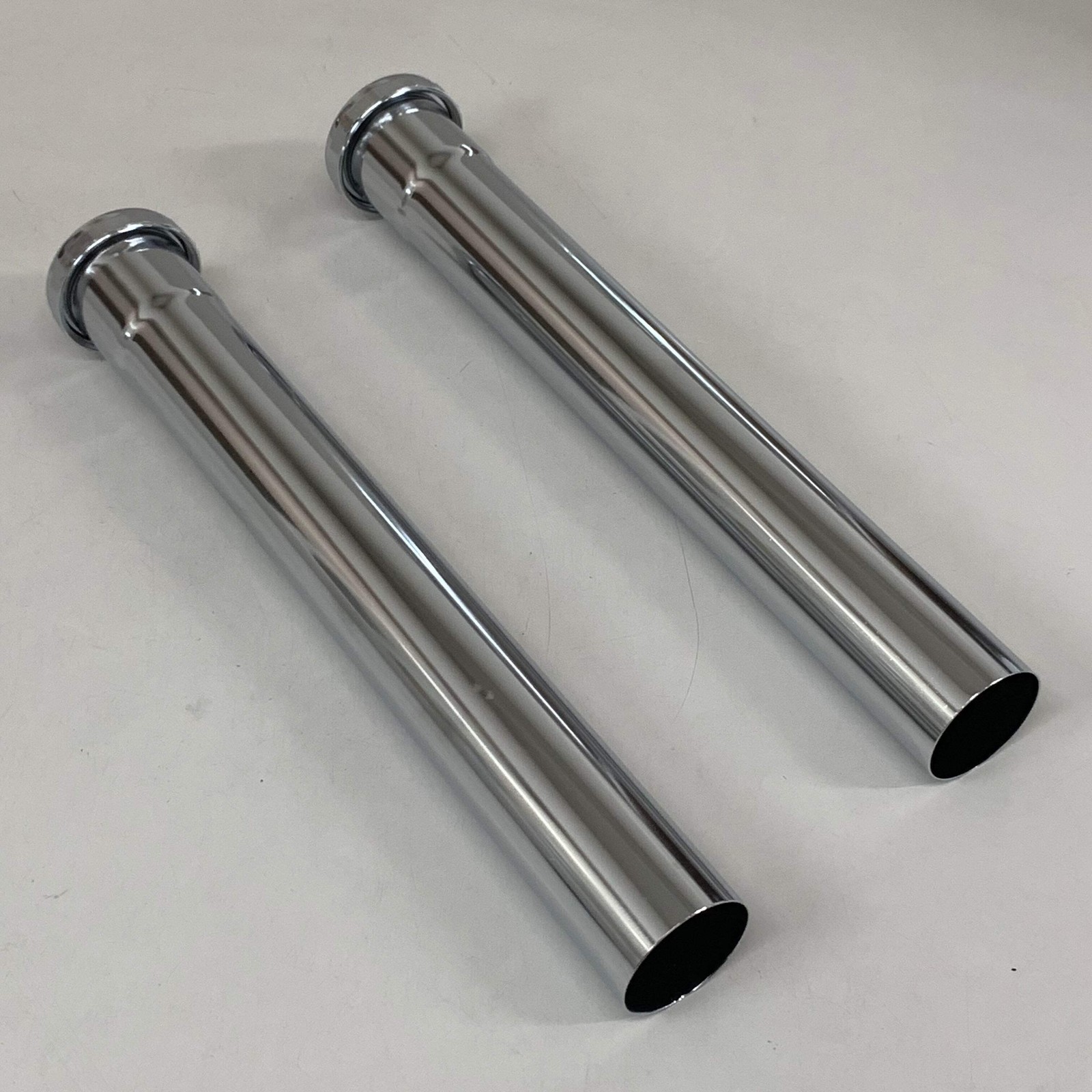 DEARBORN (2 PACK) Extension Tube W/ Slip Joint 24-Gauge 12″ 1-1/2″ Chrome 793A-1