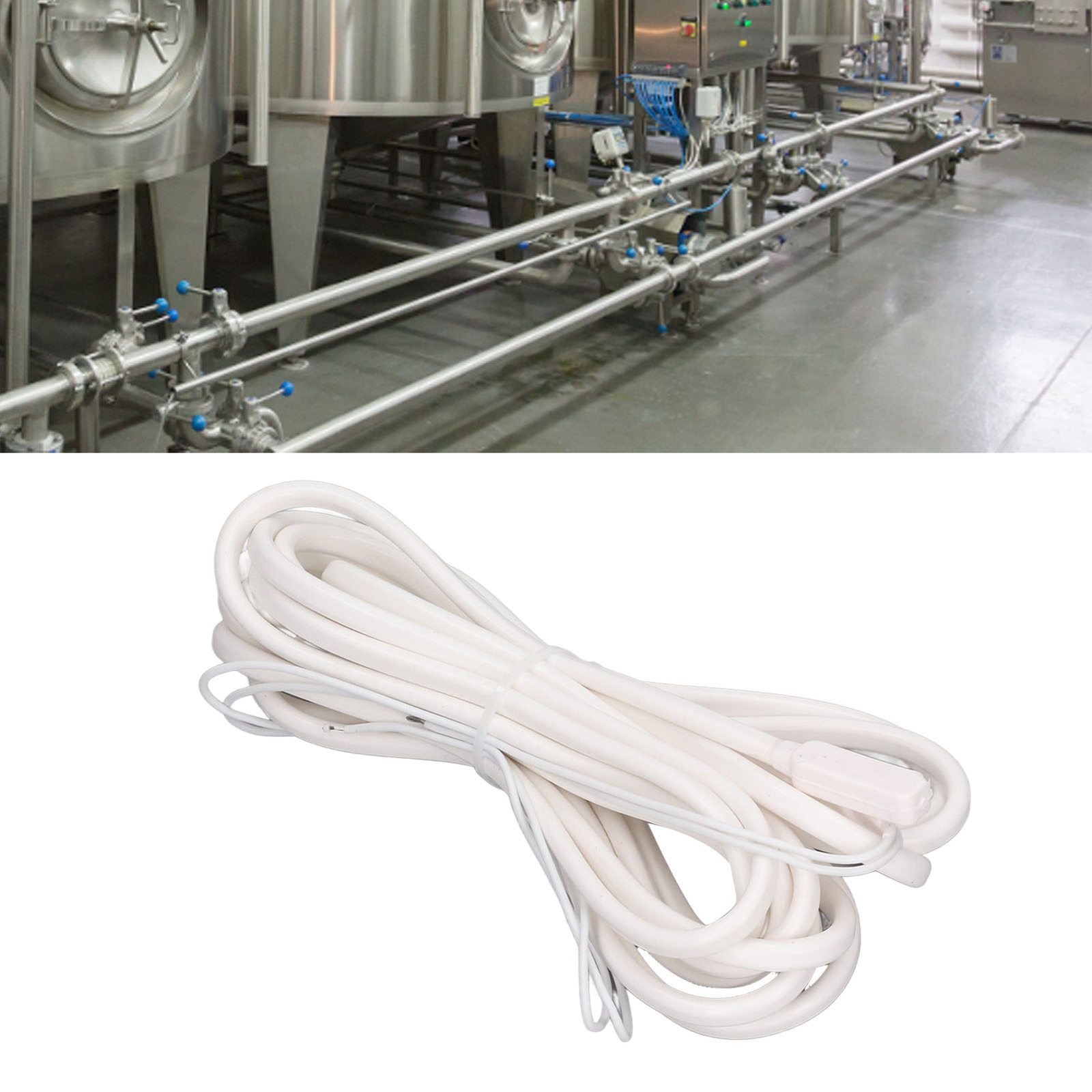 Pipe Heat Cable 5m 200W 70℃ Integrated Compression Mold Frosting Heating Cable