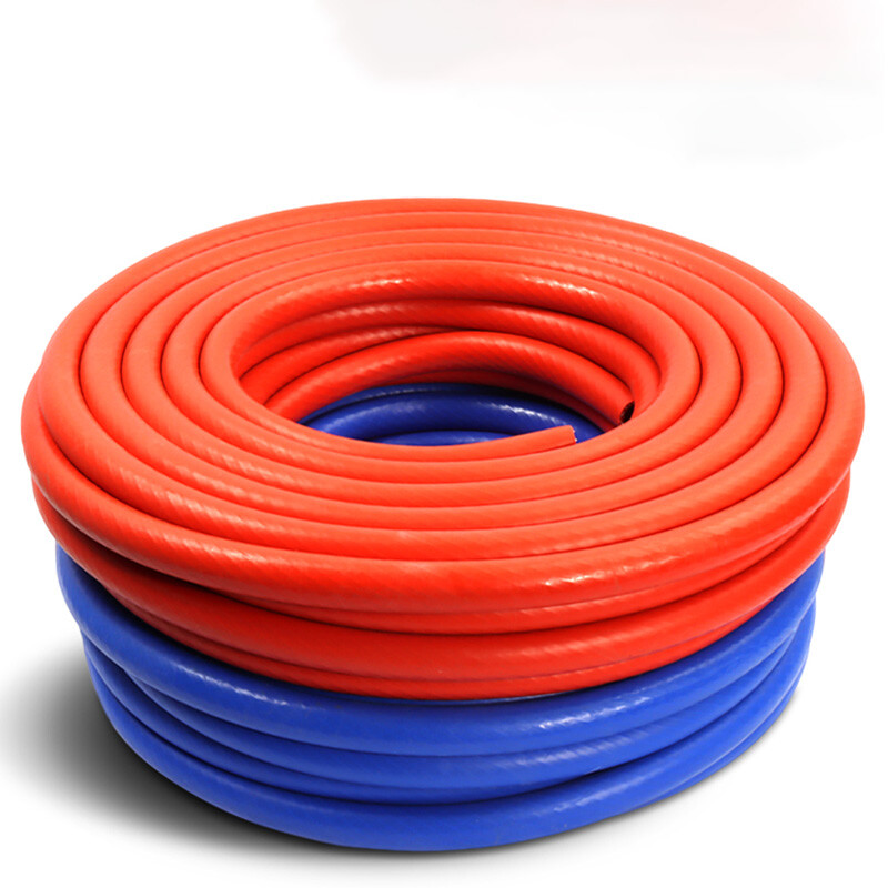Red/Blue Silicone Braided Hose Tube Reinforced for Water Oil Fuel High Temp 300℃