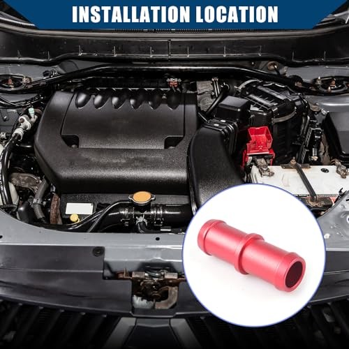 Aluminum Heater Hose Connector Compatible with 370Z Infiniti G35 G37 QX50 Q60