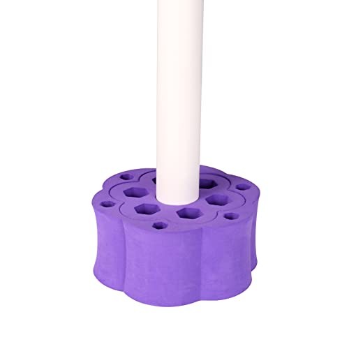 RF REENFAYA Cup Turner Foam, Tumbler Turner Foams Set for 3/4 Inch PVC Purple