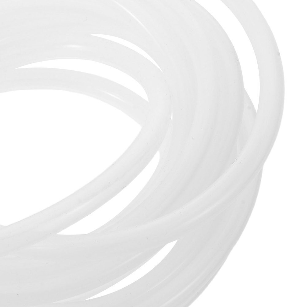 Silicone Shower Hose Inner Tube 6M Length Flexible White for Bathroom Use