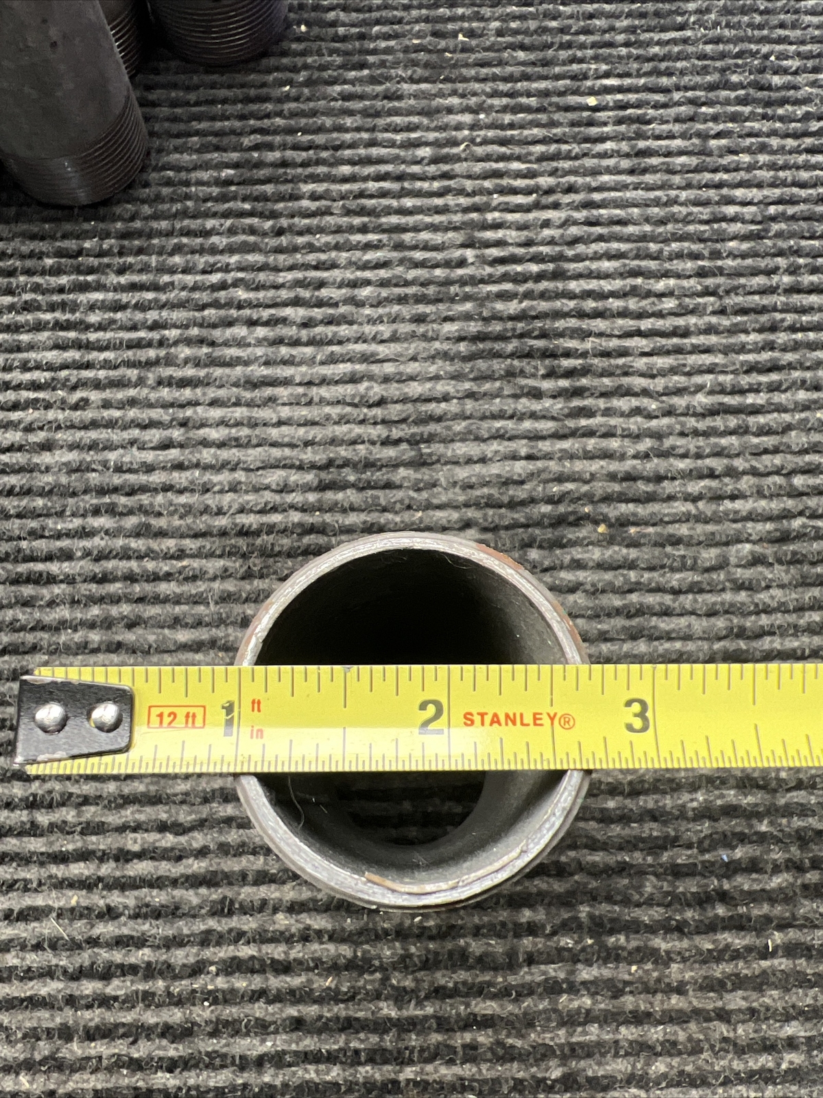 Lot of (6) 1-1/4″ Npt x 5″ Length Galvanized Steel Pipe Nipple Schedule 40