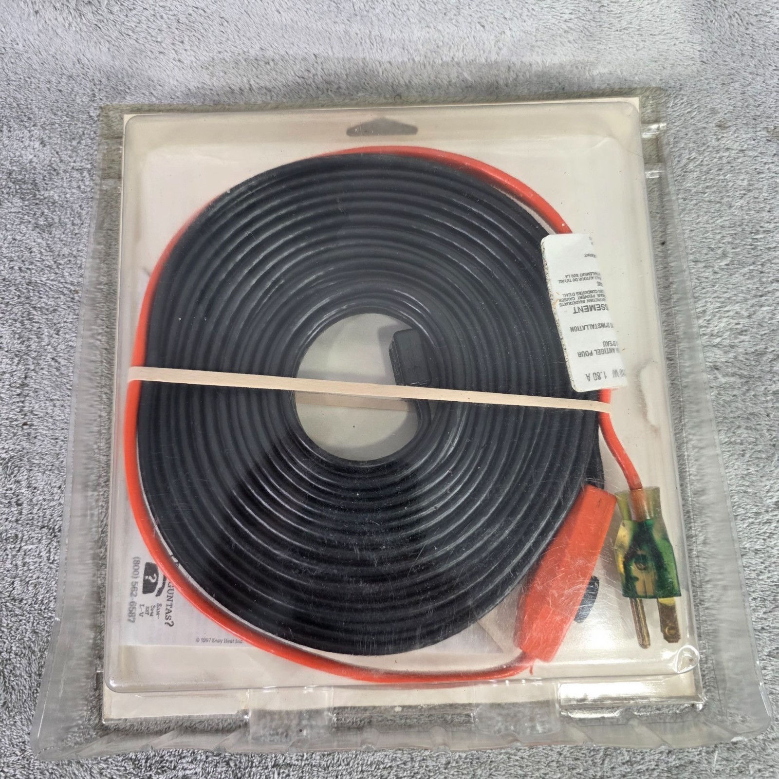 Frost King Electric Water Pipe Heat Cable 30 Feet For Metal & Plastic Pipes