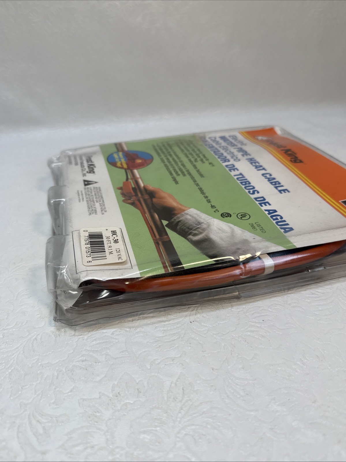 Frost King Electric Water Pipe Heat Cable 30 Ft New
