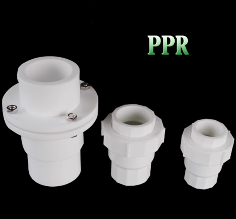 Non Return Valve PPR Plastic Pipe Check Shut-off One Way Fittings Adapters BSP