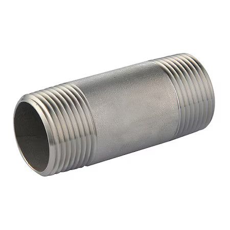2″ Mnpt X 18″ Tbe 304 Stainless Steel Pipe Sch 40, T4bni17