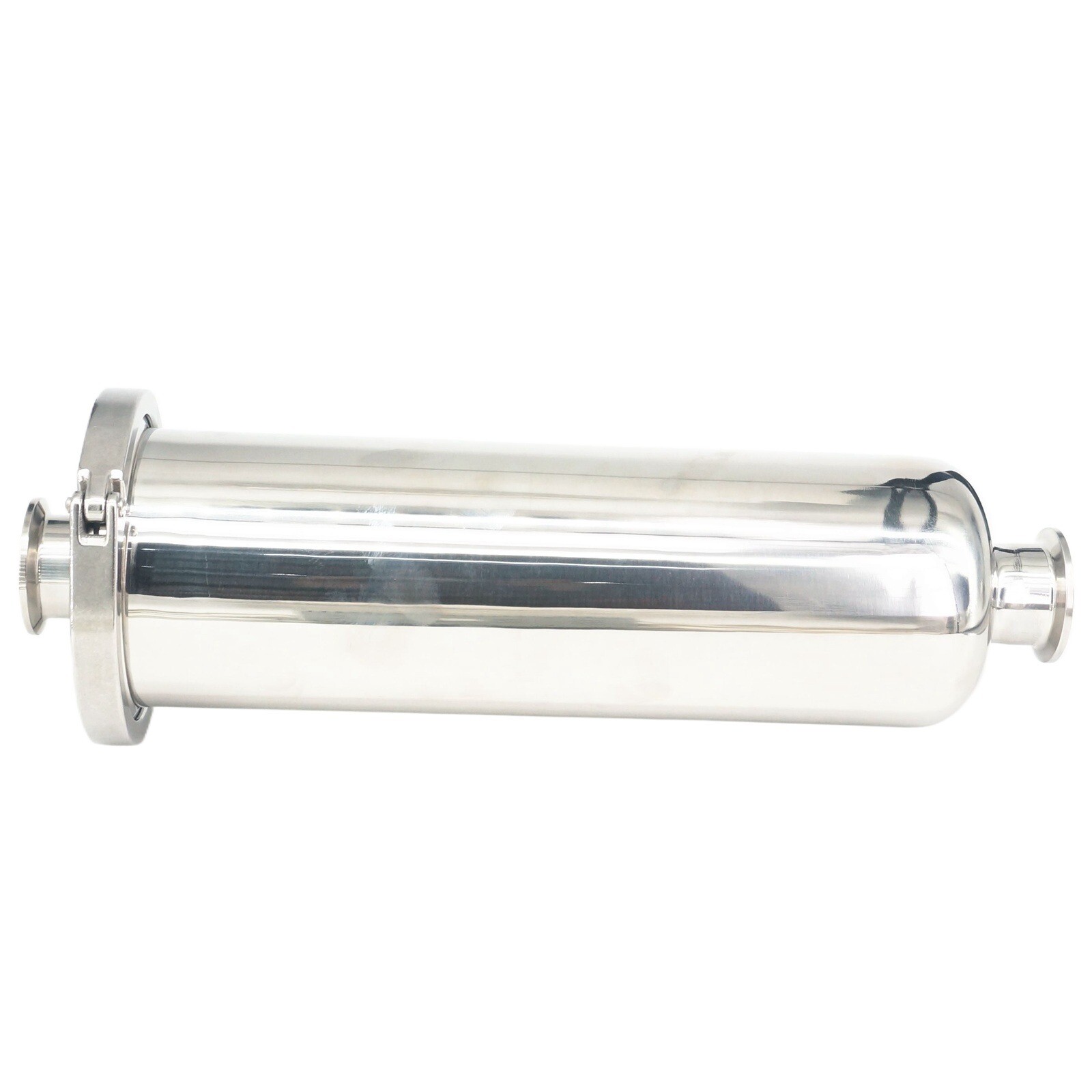 38mm Pipe OD 1.5″ Tri Clamp SUS 304 In-line Filter Strainer Brewing 100Mesh