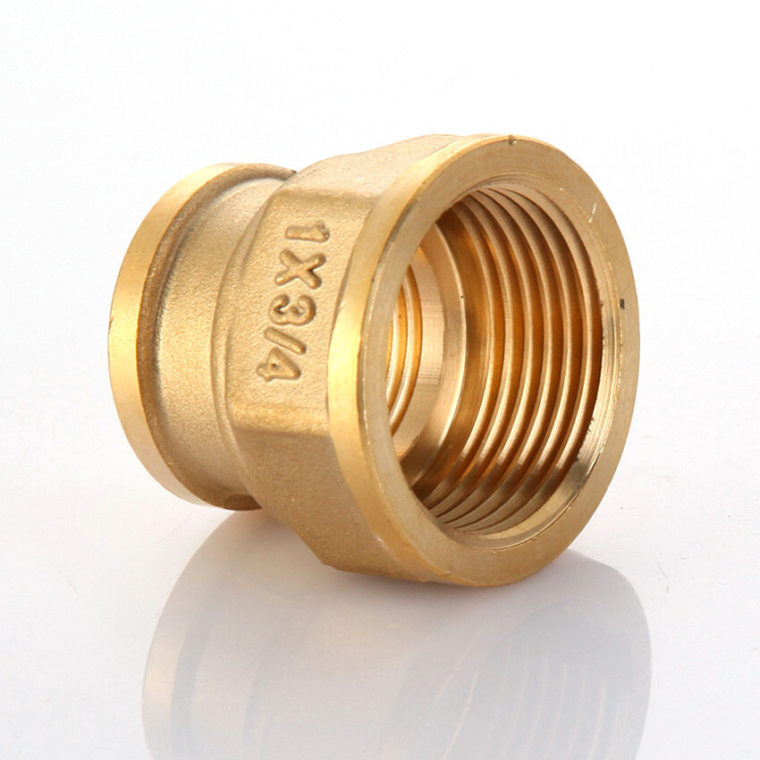 1/2″ 3/4″ 1″ Brass Female Thread Coupler Joiner Fitting Pipe Connector Adapter