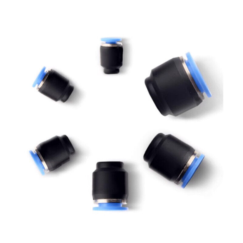 4 6 8 10 12 16mm Pneumatic Push In Fitting Plugs End Caps For Air Tube Pipe Hose