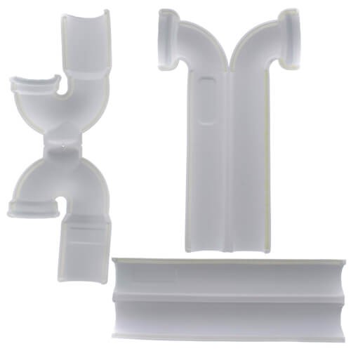 Oatey ADA099 P-Trap Drain Cover Kit 1″ EVA Insulating Material White