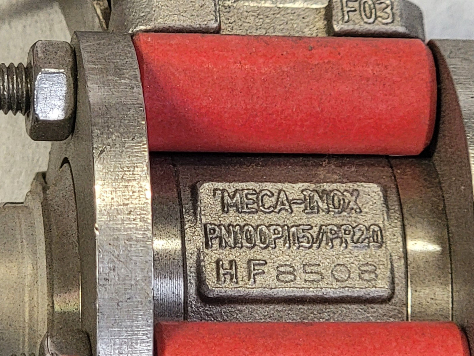 MECA-INOX PN100 PI15/PR20 HF 8505 SANITARY SS BALL VALVE FREE SHIP LOC VVV1
