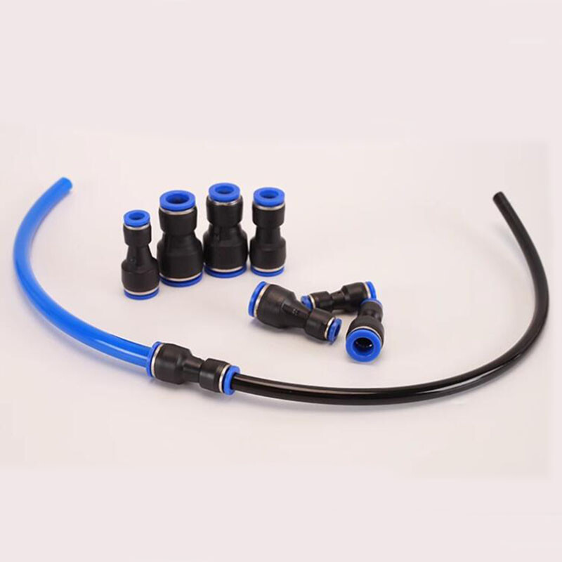 6/8/10/16mm Nylon Pneumatic Reducer Connector Hose Tube Inline Push Fit Air Line