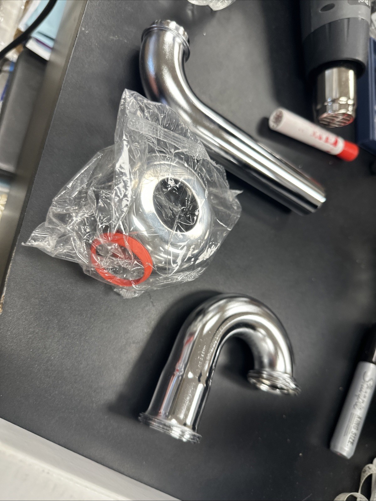 G-6. PROFLO PFPTB300 10″ Adjustable Tubular P-Trap (1-1/4″ X 1-1/4″ Connections)