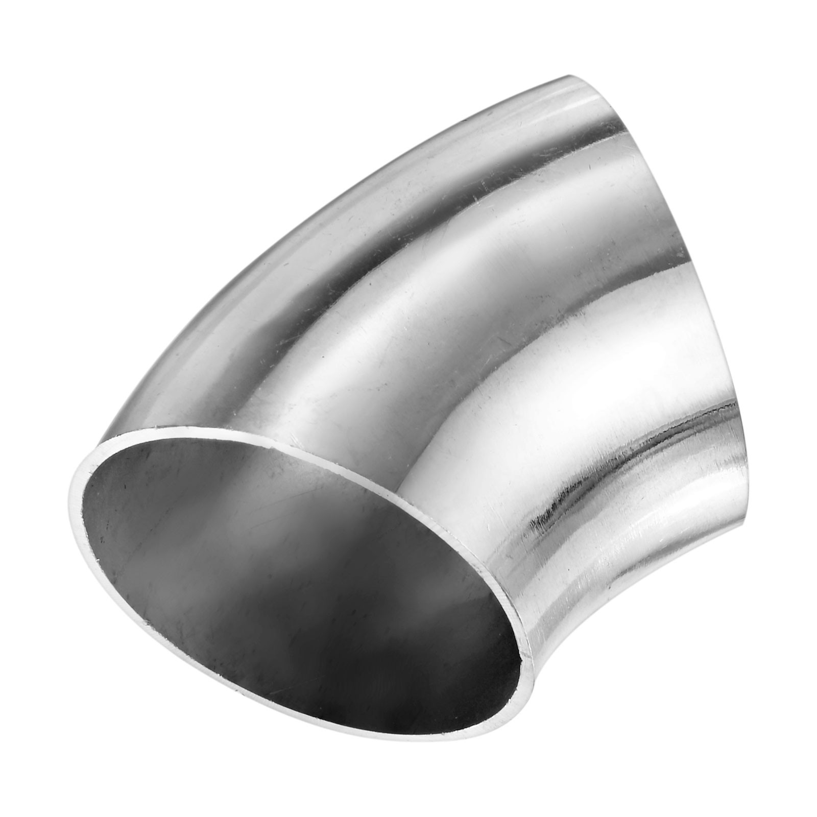 OD 1.8 Inch 45 Degree Mandrel Bend Elbow, Thicken 1.5 mm Height 55 mm
