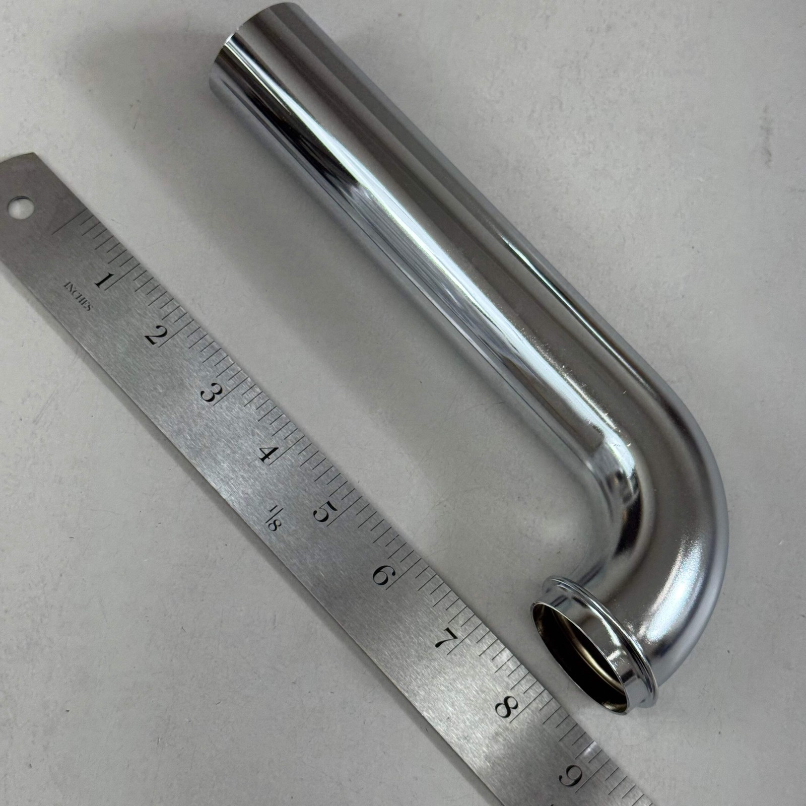 DEARBORN Chrome Plated Brass Tubular P-Trap 1-1/2″ Chrome 704-1 (New Other- (Dis