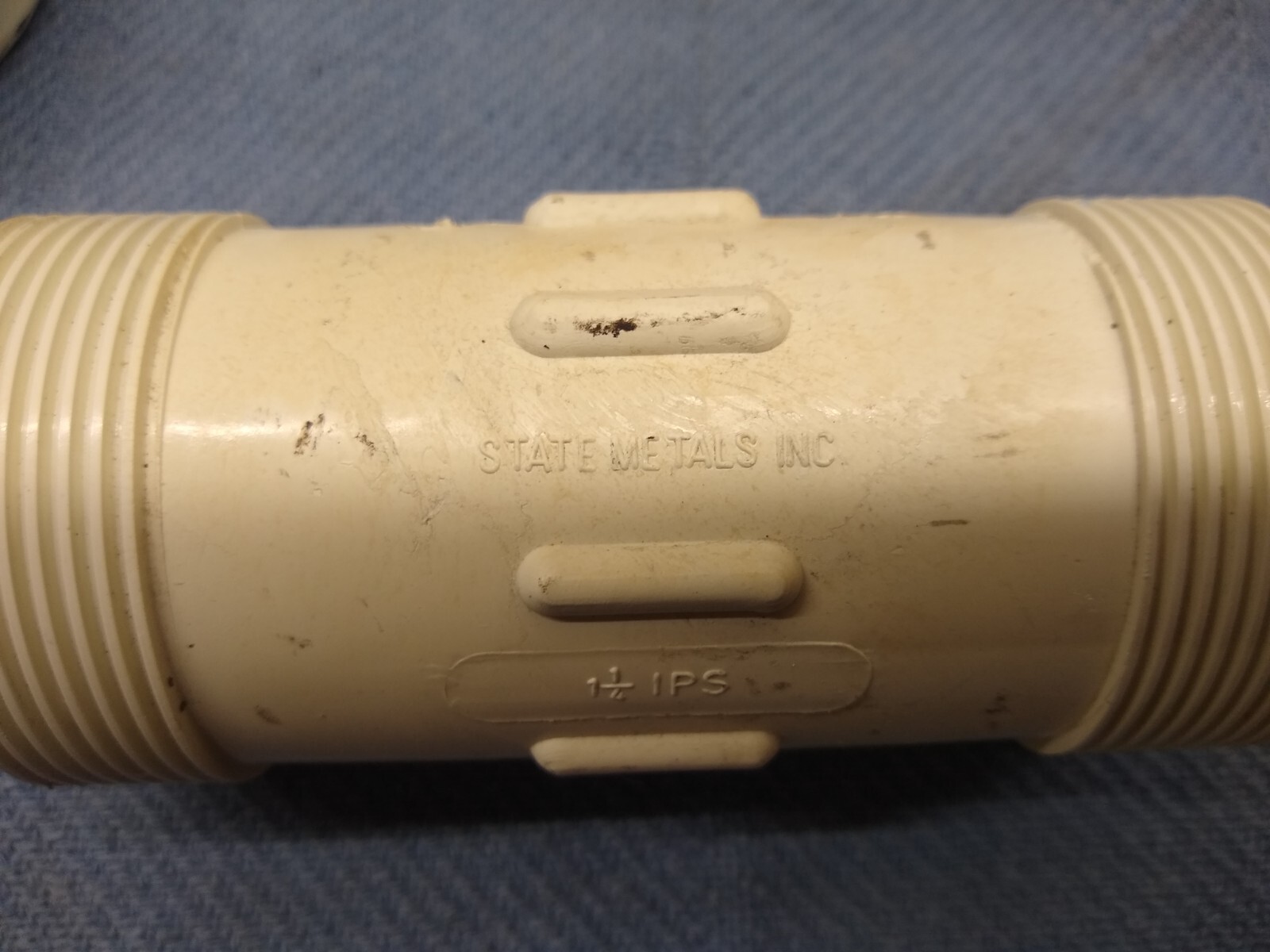 1-1/4″ x 1-1/4″ PVC Compression Coupling 150 PSI State Metals INC