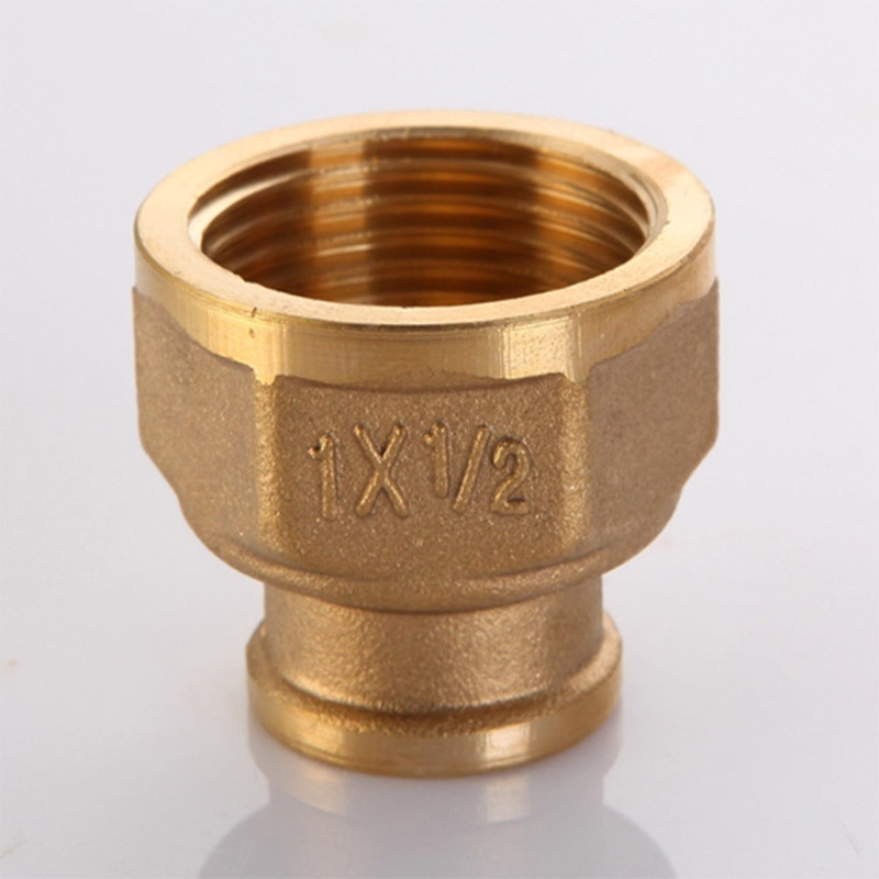 Brass Female Thread Coupler Joiner 1/2″ 3/4″ 1″ Connector Fitting Pipes Adapter