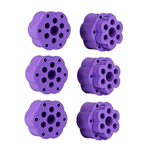 RF REENFAYA Cup Turner Foam, Tumbler Turner Foams Set for 3/4 Inch PVC Purple