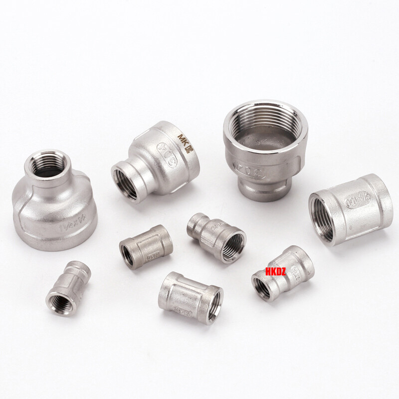 Stainless Steel 304 Straight Reducing Adaptors BSP Female to Female Pipe Fitting