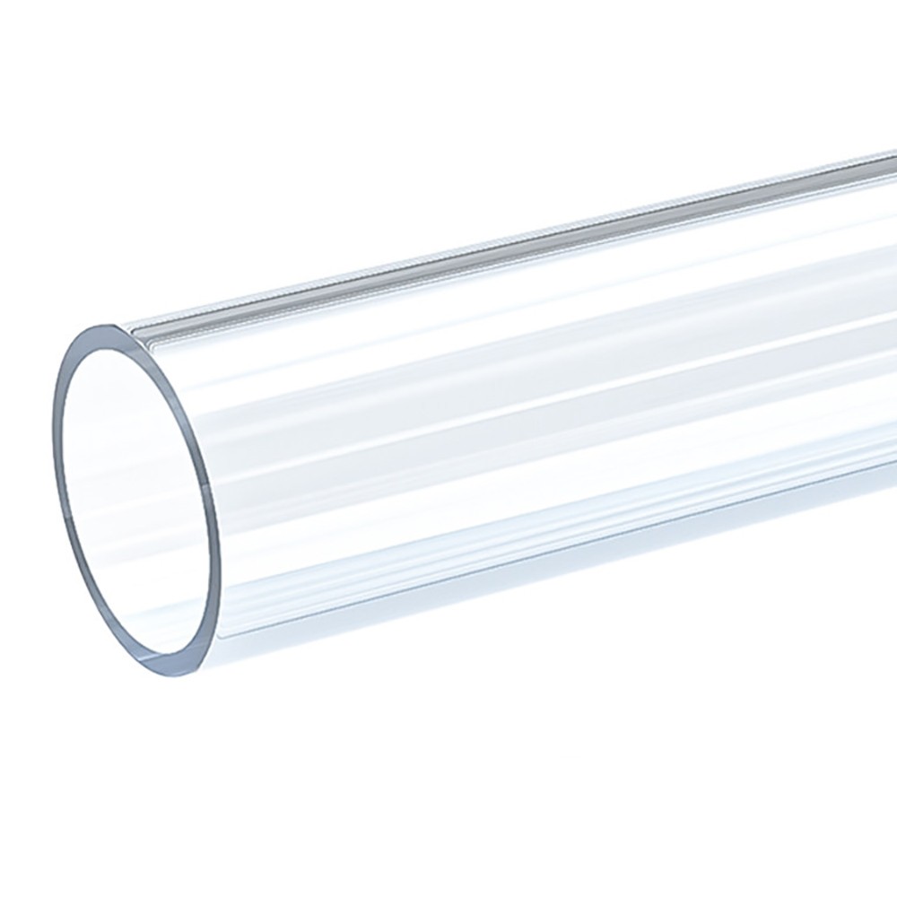 20-110mm Clear PVC Pipe Round Tube Highly Transparent Tubing 10cm 15cm 20cm 50cm