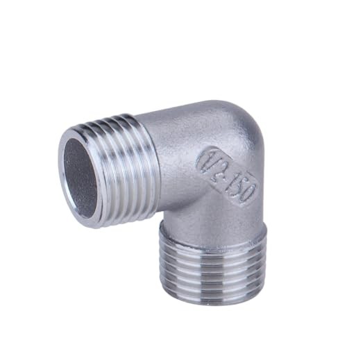 304 Pipe Fitting – 1/2″ Male NPT to 1/2″ Male Stainless Steel 1/2″ M × 1/2″ M