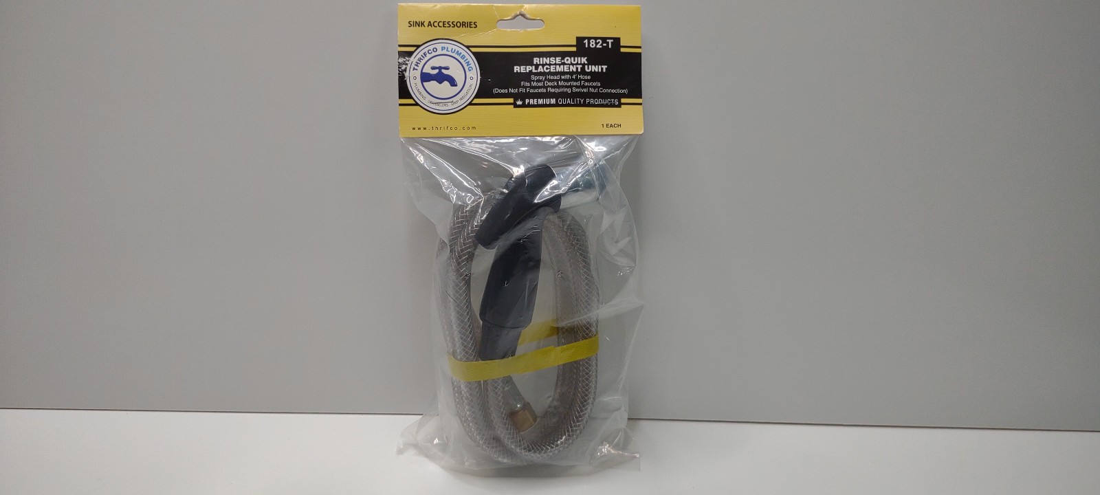 Dishwasher Connector Water 3/8 Comp to 3/8 Comp 48″ Long NEW 1451-T Thriftco