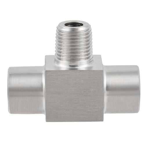 Stainless Steel Pipe Tee Female x Male x Female 1/4″ NPT Female x Male x Female