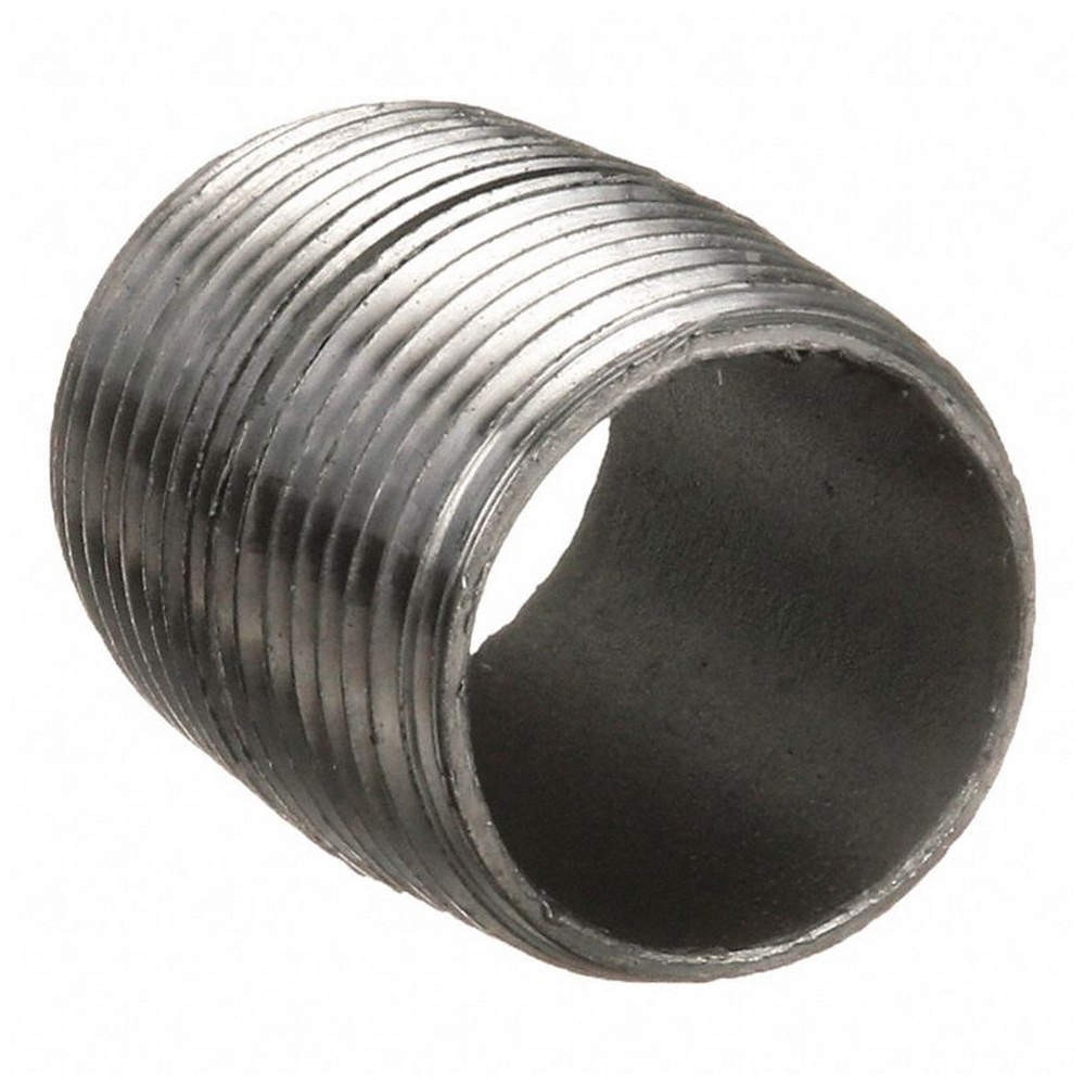 GRAINGER APPROVED 793N75 Black Nipple,Seamless,3XCLOSE 793N75