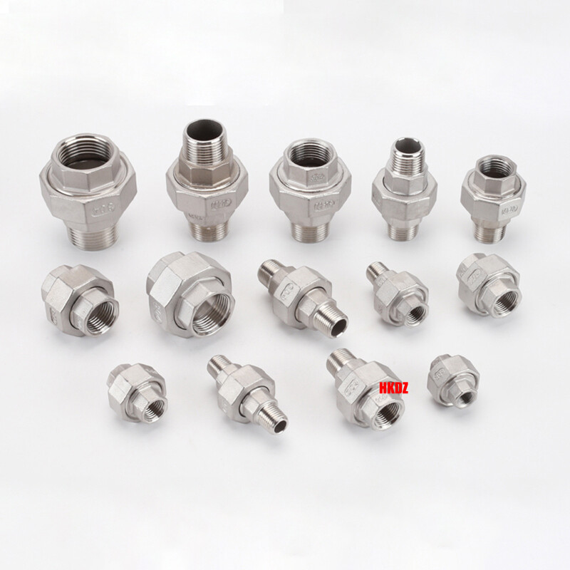 BSP Male/Female Stainless Steel 304 Reducing Adaptors Straight Nipples Fittings