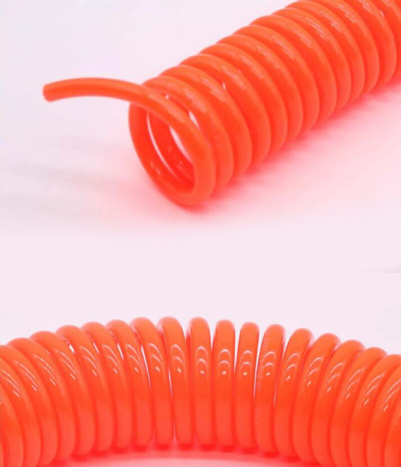 3/6/9/12meters Flexible PU Recoil Coil Spring Hose Tube For Compressor Air Tool