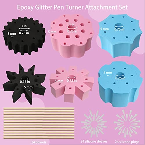 Openfly Cup Turner Foam Set, 6Pcs Detachable Tumbler Turner Inserts for 3/4