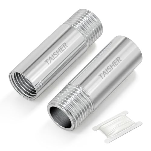 2PCS Stainless Steel Pipe Fittings, 1/2″ 1/2″ (M x F)NPT 2Pcs 2″ (50mm) Length
