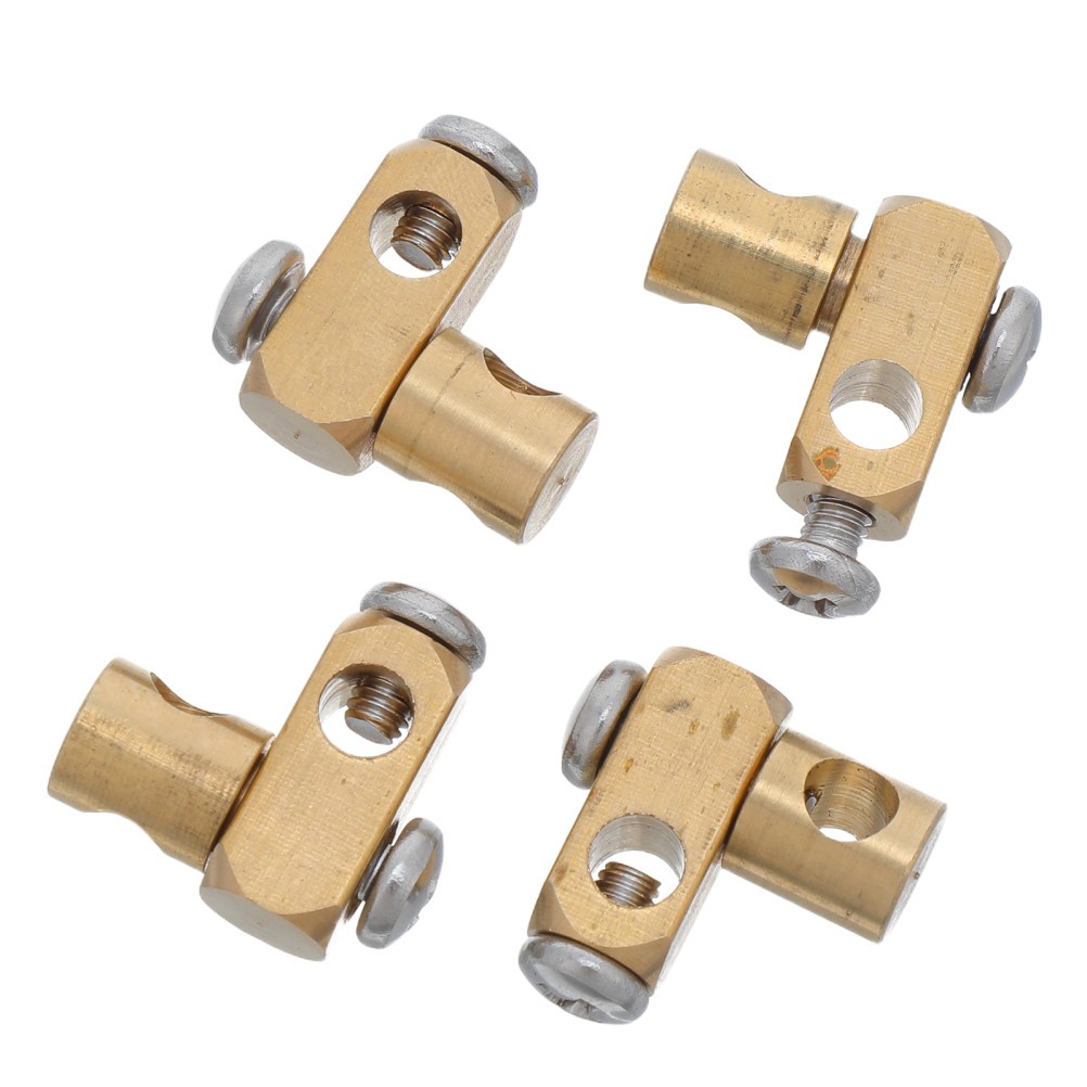 4pcs Brass Sink Drain Joint Universal Joint Rod for Kitchen Hand Basin