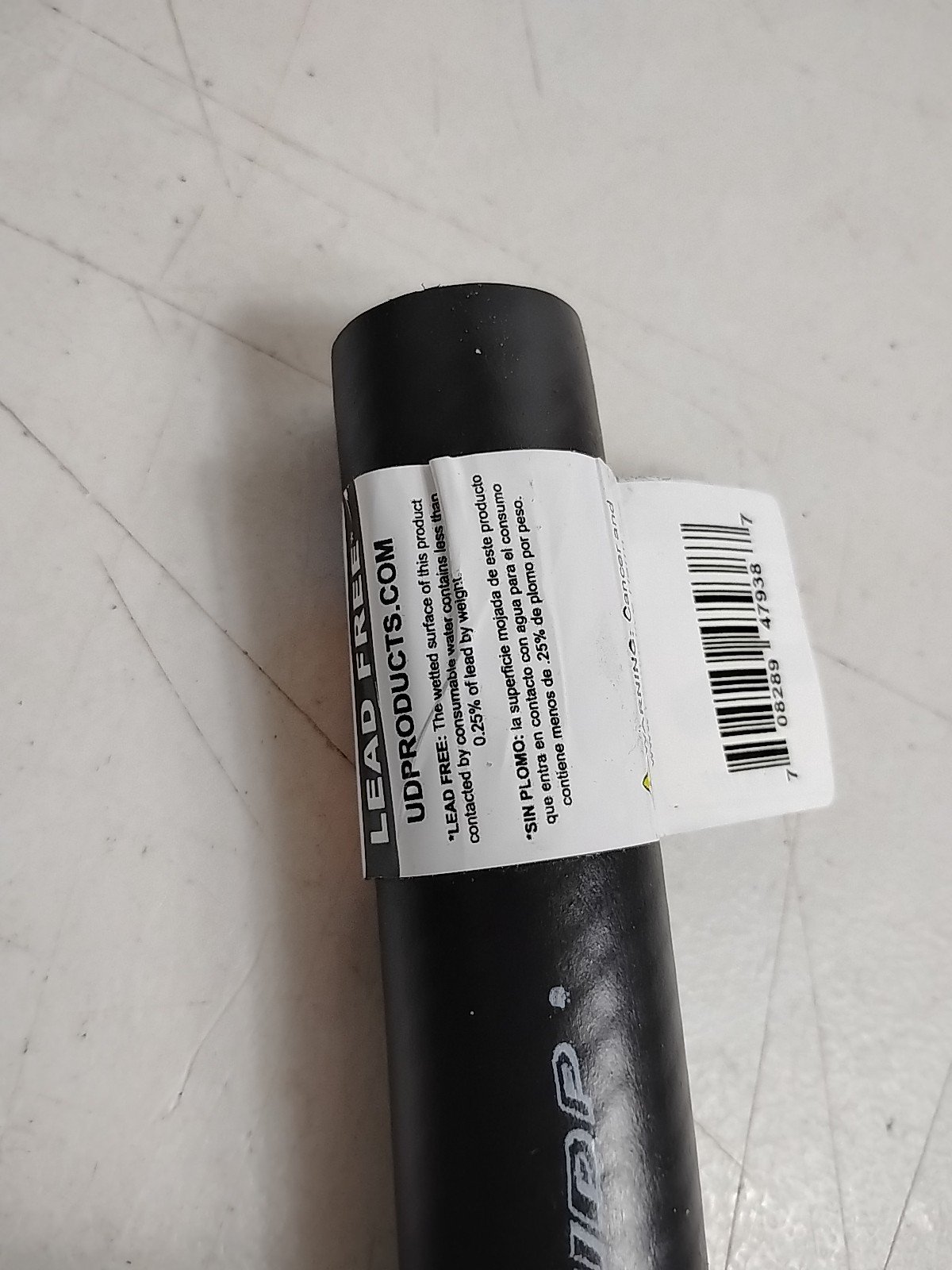 UDP 7/8 In. I.D. X 2 Ft. PVC Appliance Drain Hose