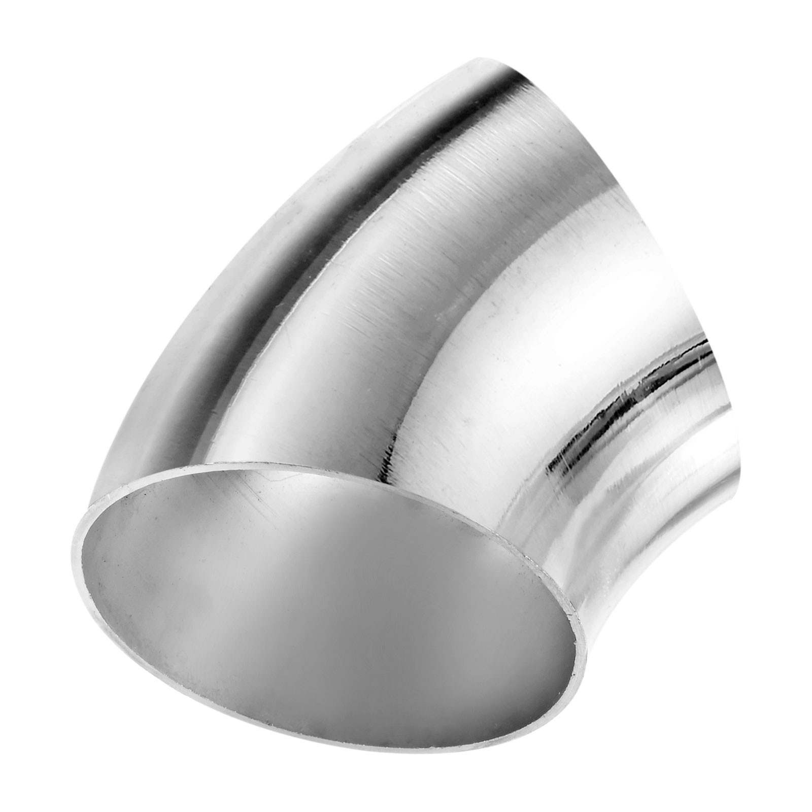 2-Pack OD 2.2 Inch 45 Degree Mandrel Bend Elbow, Thicken 1.5 mm Height 68 mm