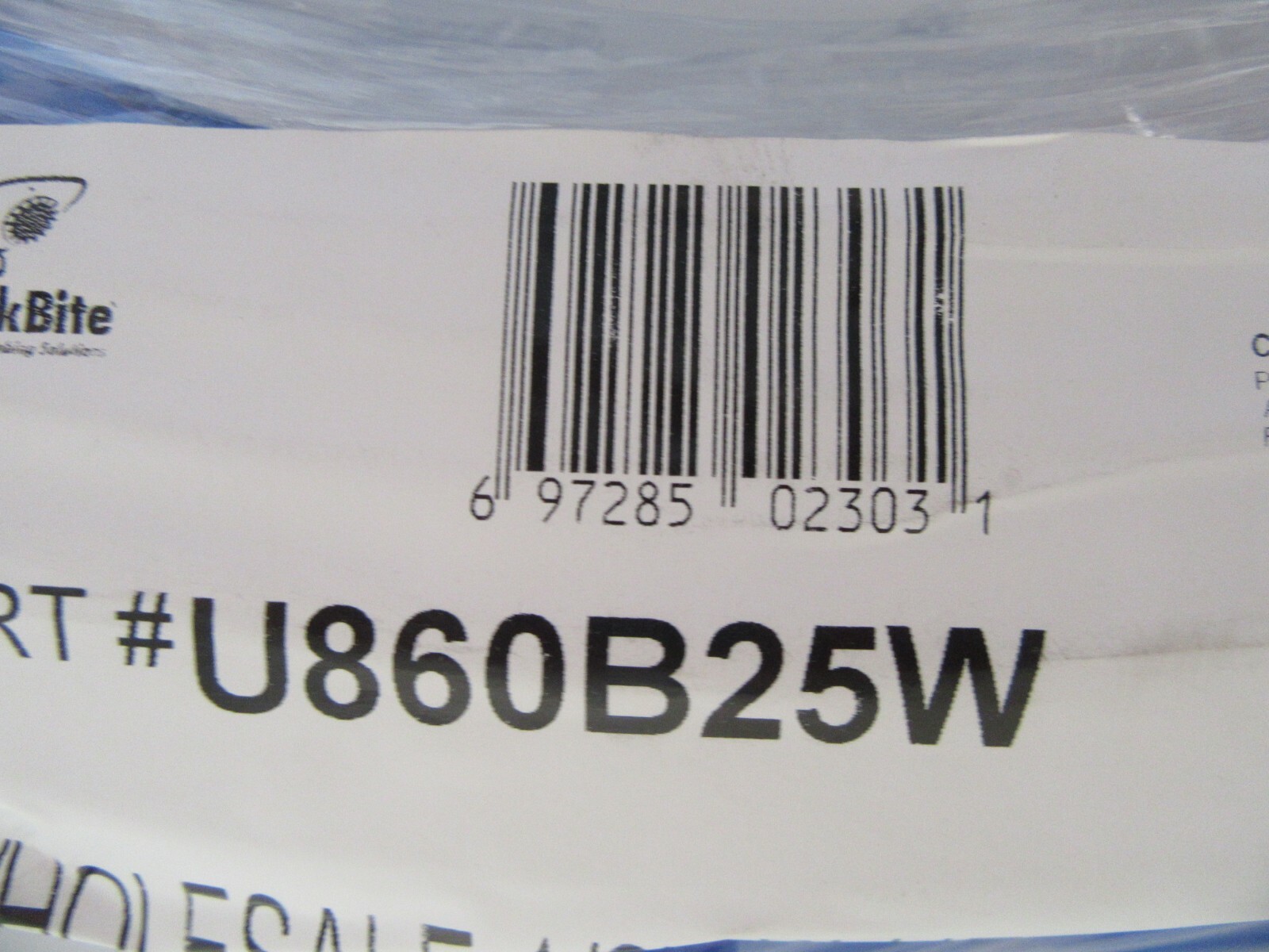Shark-Bite U860B25W Pex Pipe for Cold Water, Coil, 1/2″ x 100′, Blue