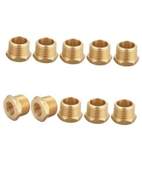 1/2 Inch NPT Male x 1/4 Inch NPT 1/4″ NPT Female x 1/2″ NPT Male 10 Piece