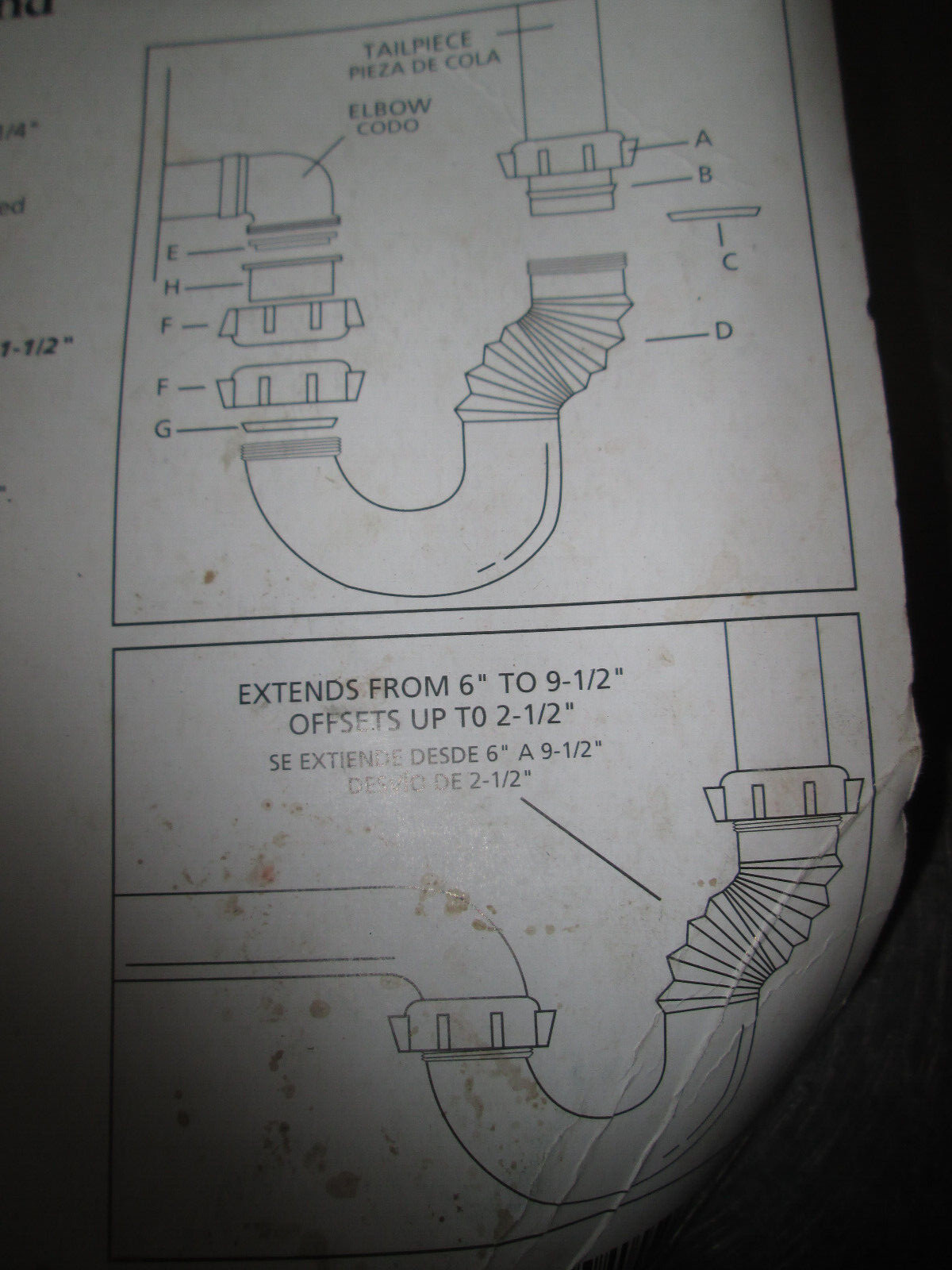Do it 1-1/4 In. X 1-1/2 In. White Plastic J-Bend 400168