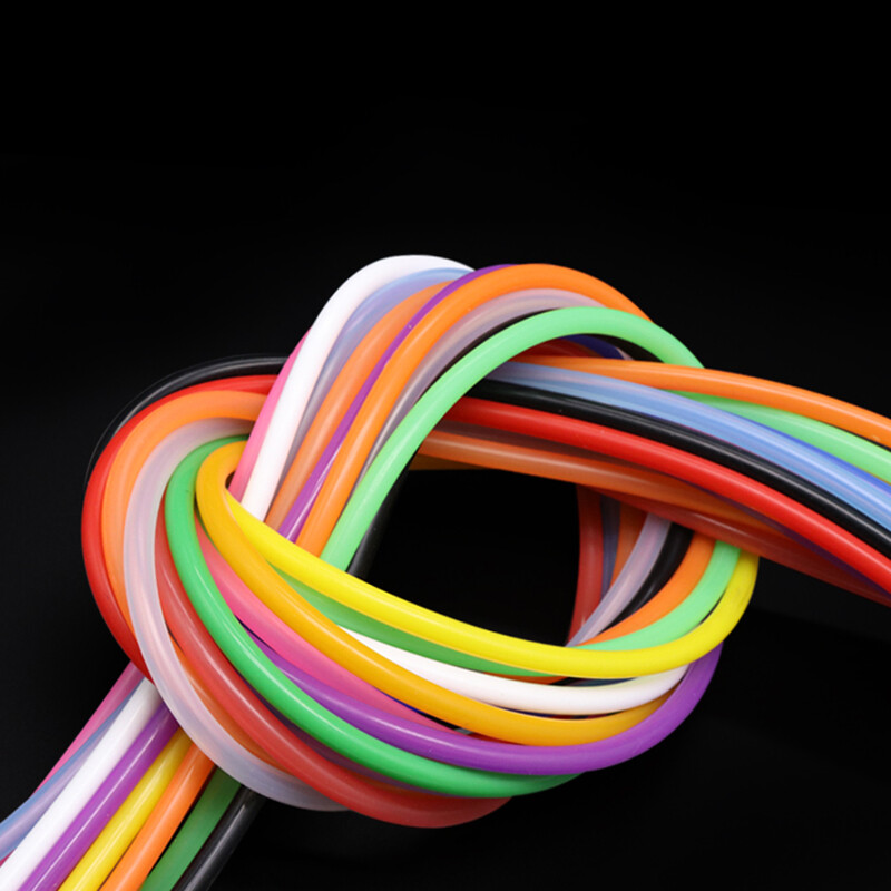 3x5mm Coloured Silicone Tube Food Grade Water Hose Connection Tube Vacuum Pipe
